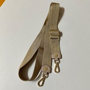 MZ Wallace W1.25” L30-53” Crossbody Replacement Strap Purse Copper Tan/Burgundy